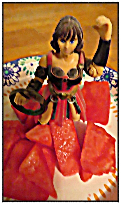 Watermelon Warrior Princess by Judy Kennedy Watermelon Warrior Princess by Judy Kennedy